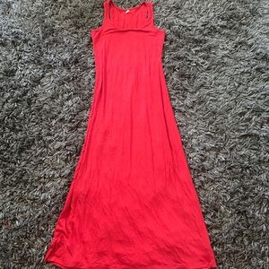 Old Navy Red Maxi Dress